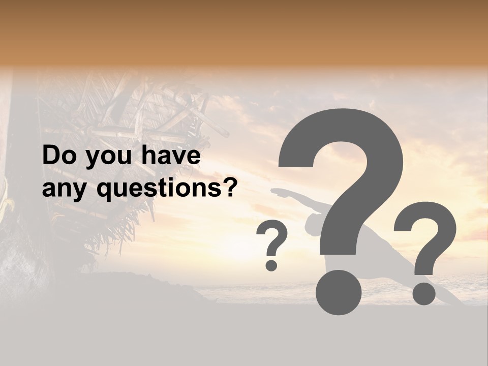 Mental Outdoor Male PowerPoint Template