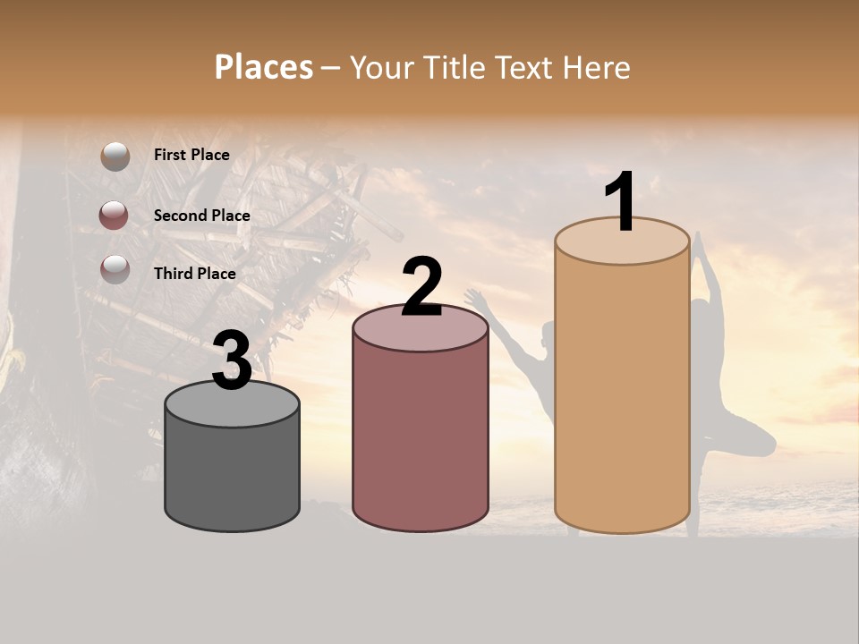 Utthita Balance Sea PowerPoint Template