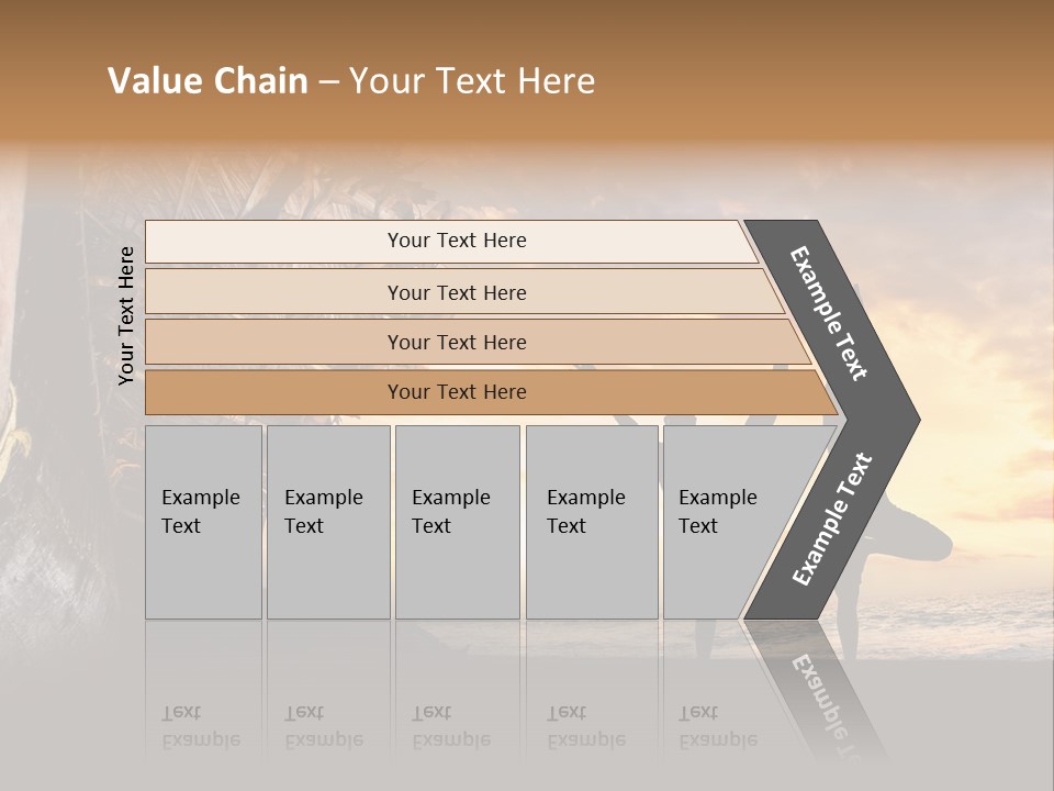 Utthita Balance Sea PowerPoint Template