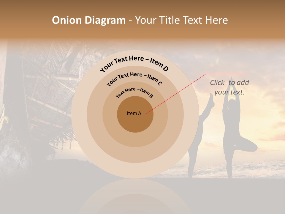 Utthita Balance Sea PowerPoint Template