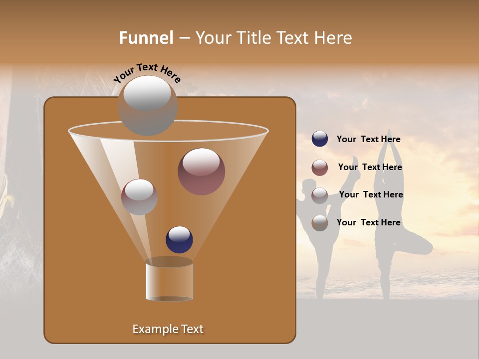 Utthita Balance Sea PowerPoint Template
