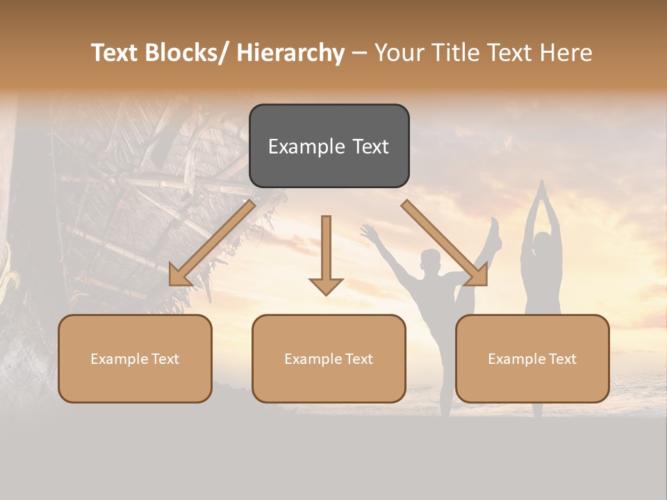 Utthita Balance Sea PowerPoint Template
