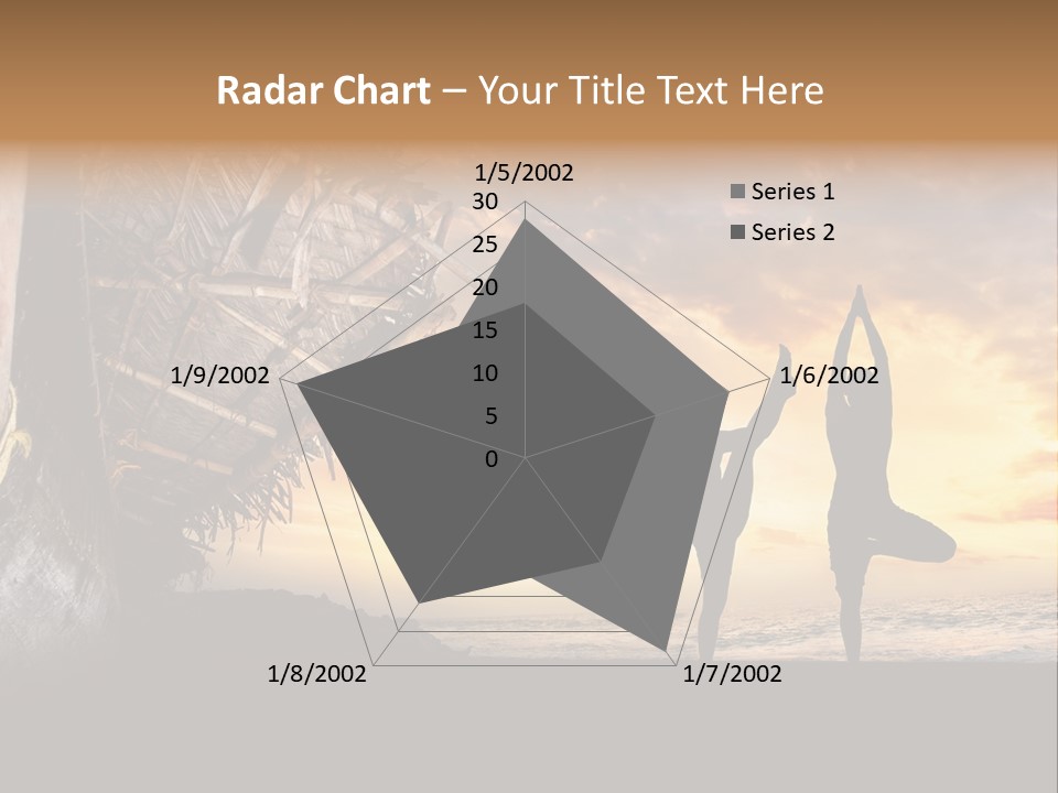Utthita Balance Sea PowerPoint Template
