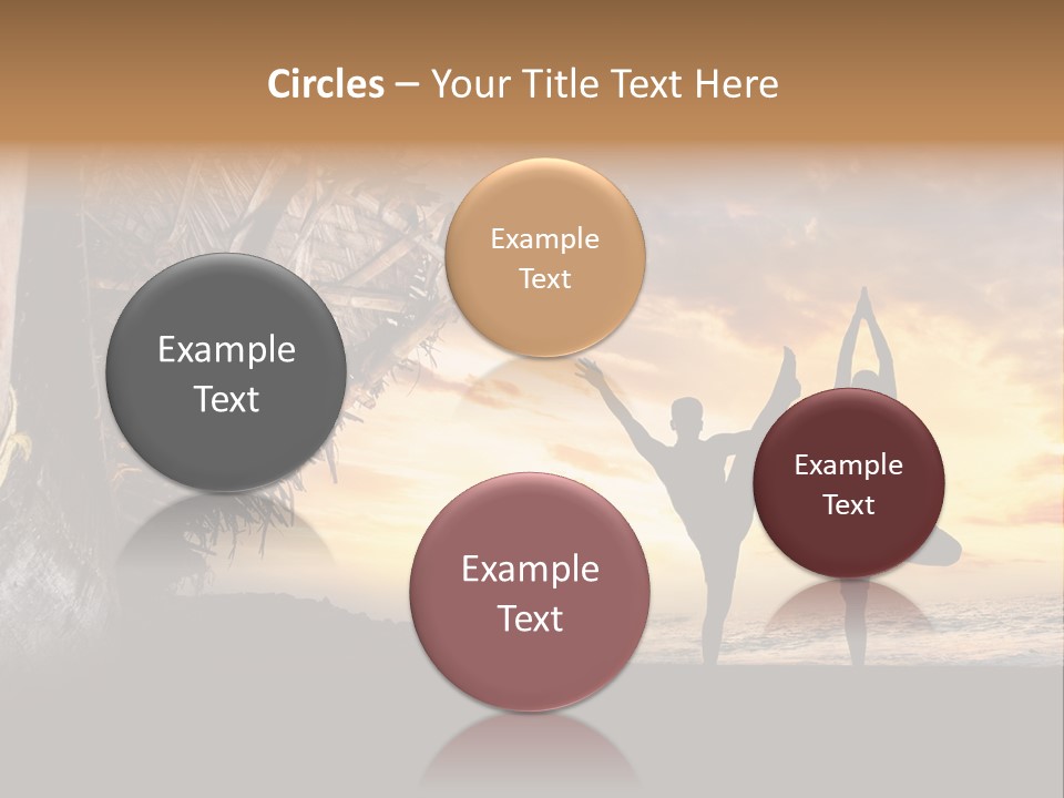 Utthita Balance Sea PowerPoint Template