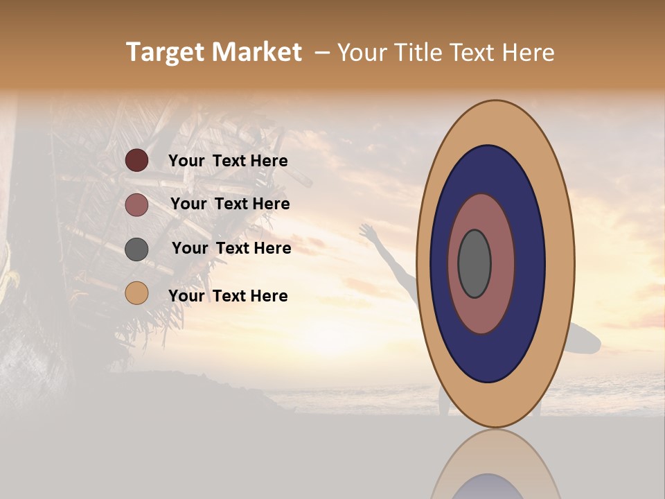 Utthita Balance Sea PowerPoint Template
