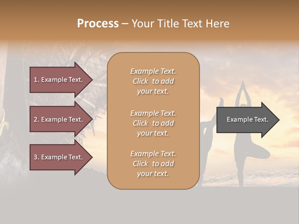 Utthita Balance Sea PowerPoint Template