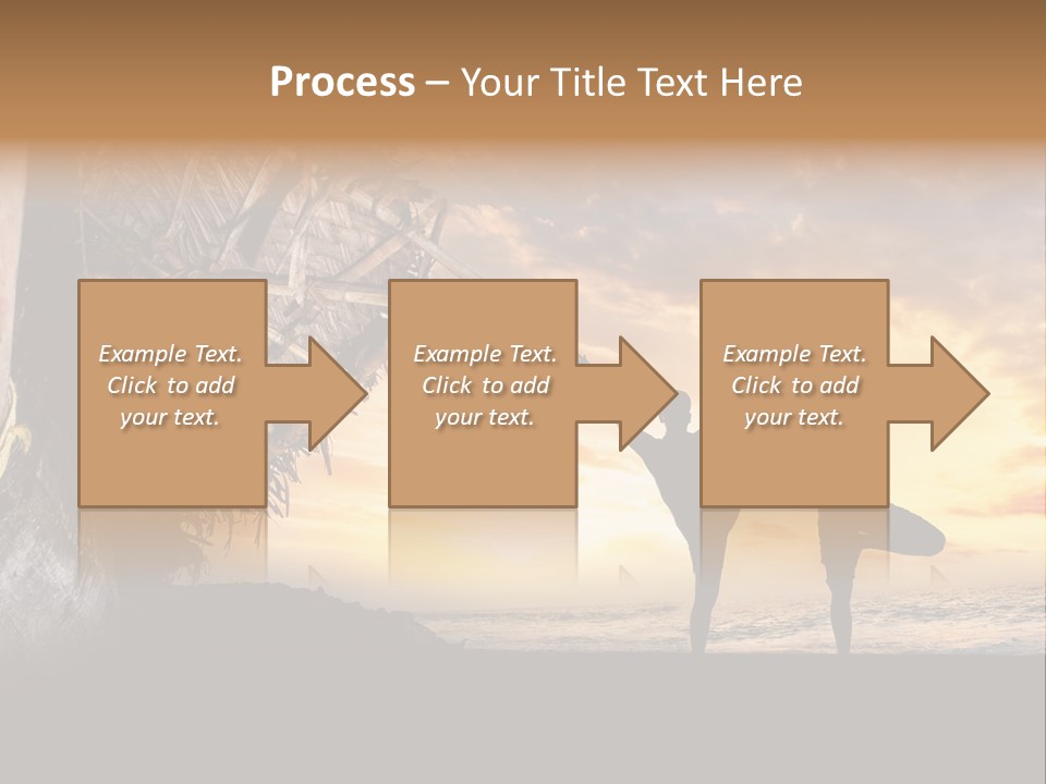 Utthita Balance Sea PowerPoint Template