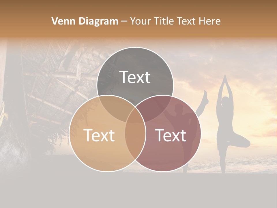 Utthita Balance Sea PowerPoint Template