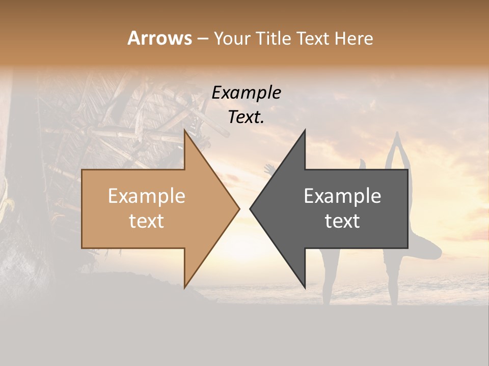 Utthita Balance Sea PowerPoint Template