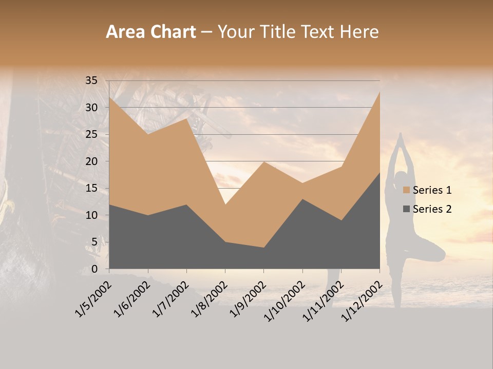 Utthita Balance Sea PowerPoint Template