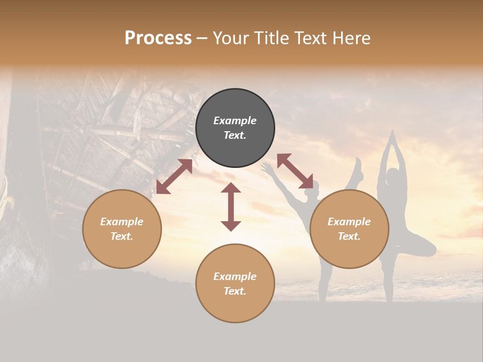 Utthita Balance Sea PowerPoint Template