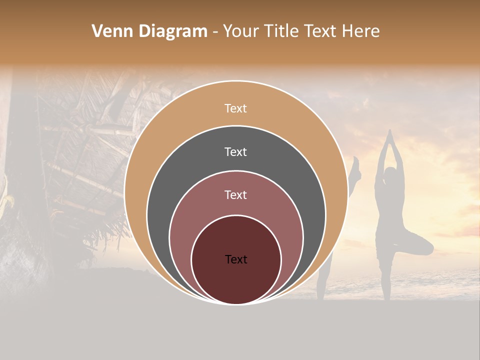 Utthita Balance Sea PowerPoint Template