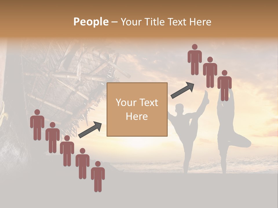 Utthita Balance Sea PowerPoint Template