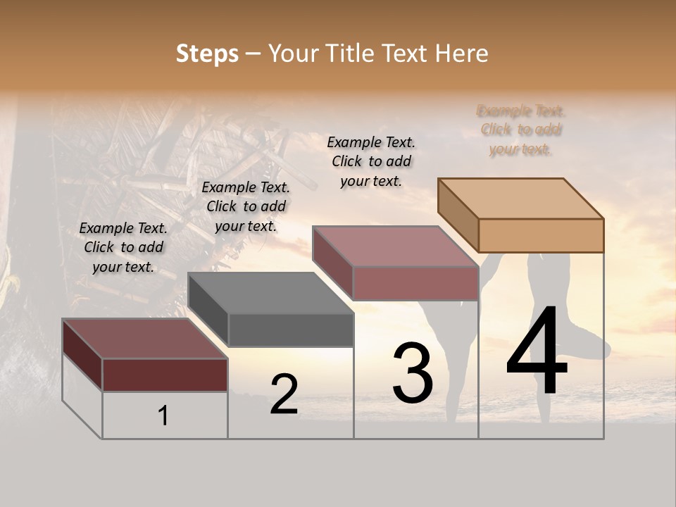 Utthita Balance Sea PowerPoint Template