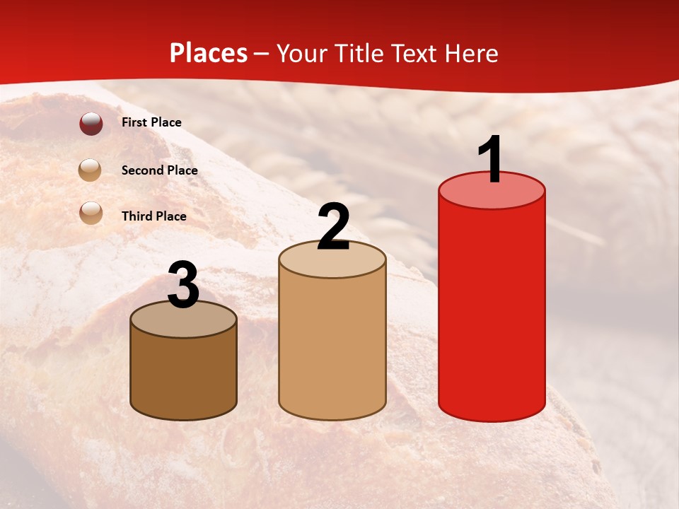 Wheat Baguette Beautiful PowerPoint Template