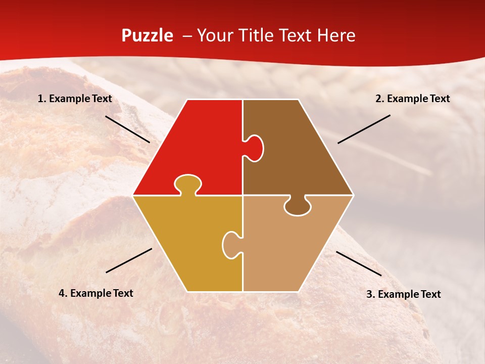 Wheat Baguette Beautiful PowerPoint Template