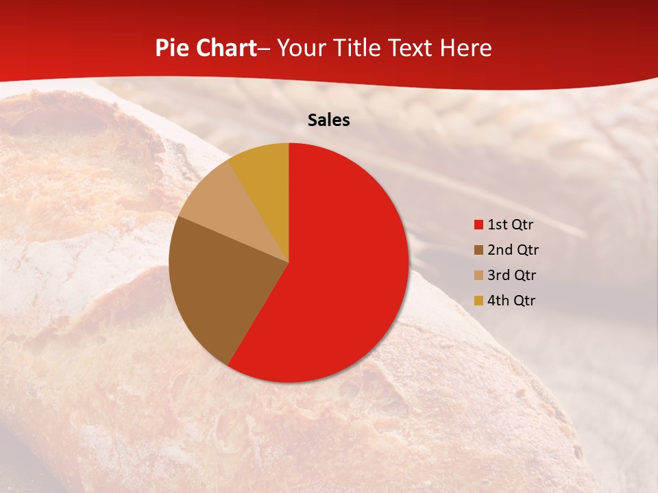 Wheat Baguette Beautiful PowerPoint Template