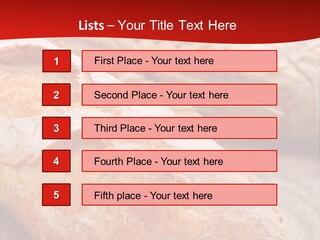 Wheat Baguette Beautiful PowerPoint Template