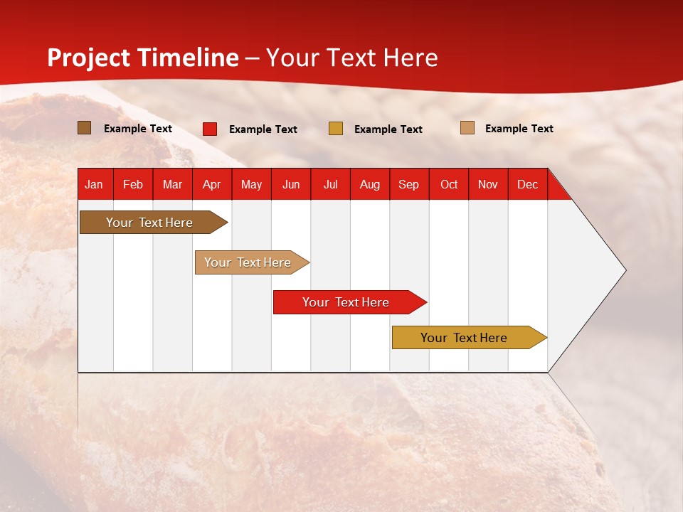 Wheat Baguette Beautiful PowerPoint Template