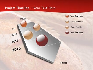 Wheat Baguette Beautiful PowerPoint Template