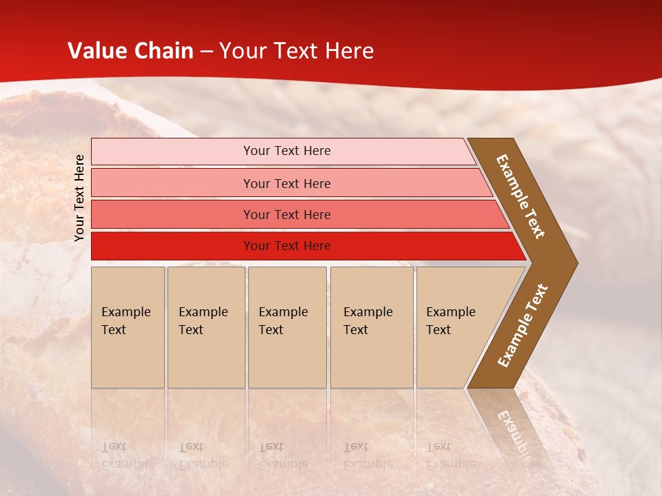 Wheat Baguette Beautiful PowerPoint Template