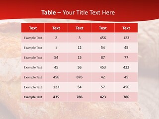 Wheat Baguette Beautiful PowerPoint Template