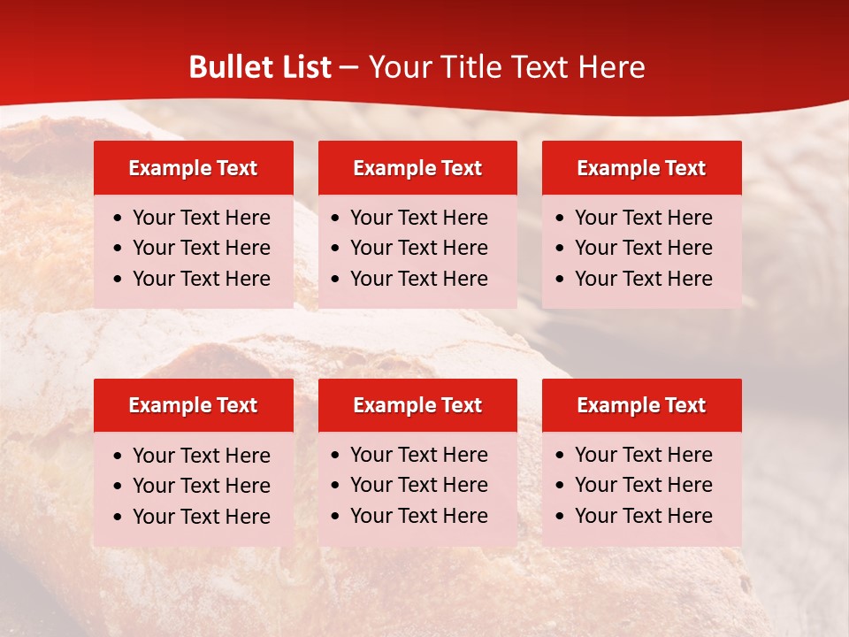 Wheat Baguette Beautiful PowerPoint Template