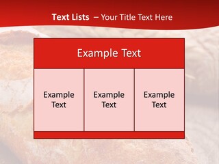 Wheat Baguette Beautiful PowerPoint Template
