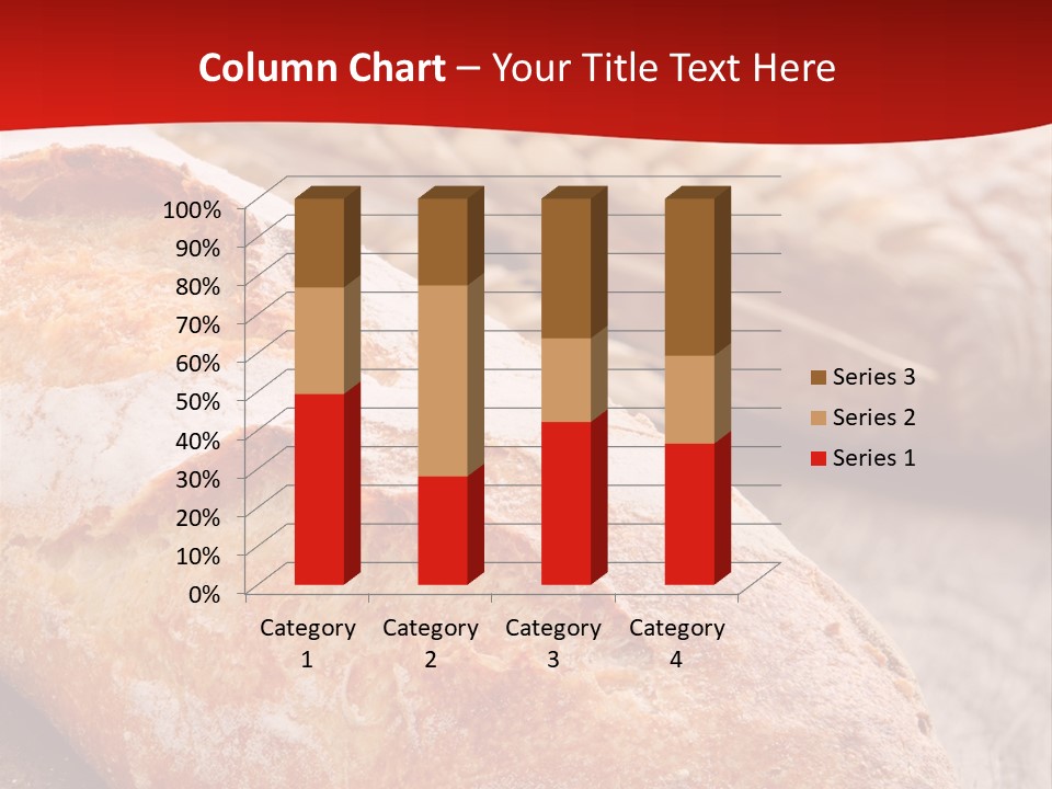 Wheat Baguette Beautiful PowerPoint Template