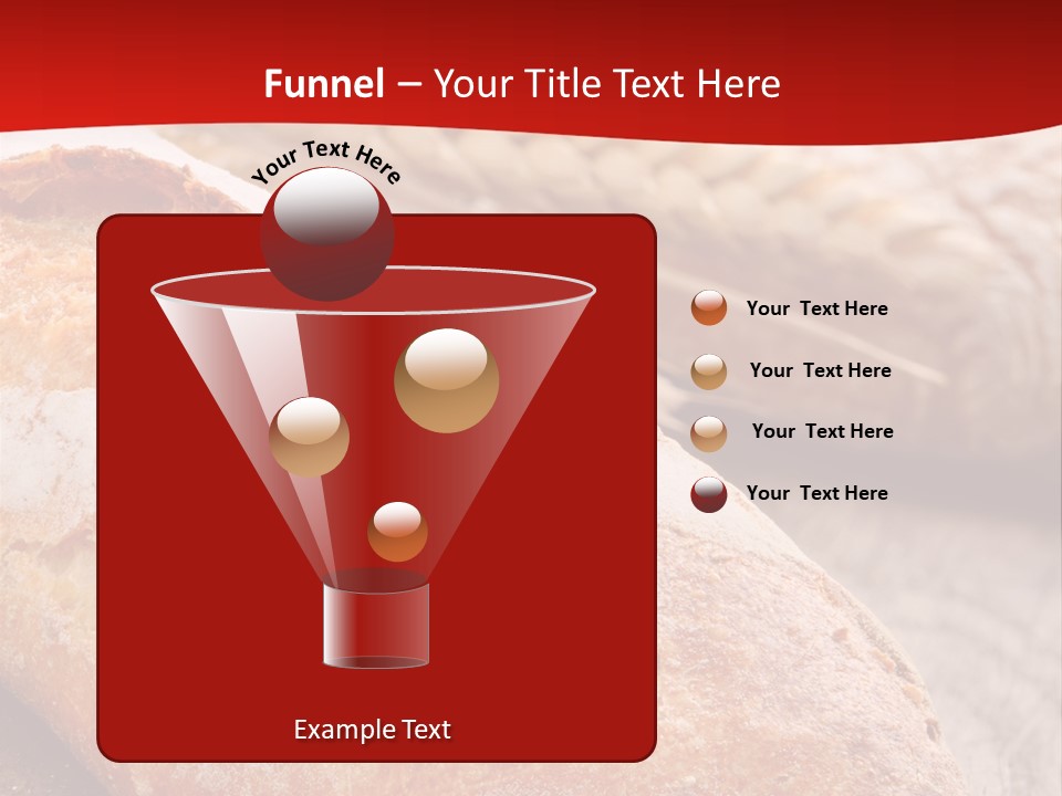 Wheat Baguette Beautiful PowerPoint Template