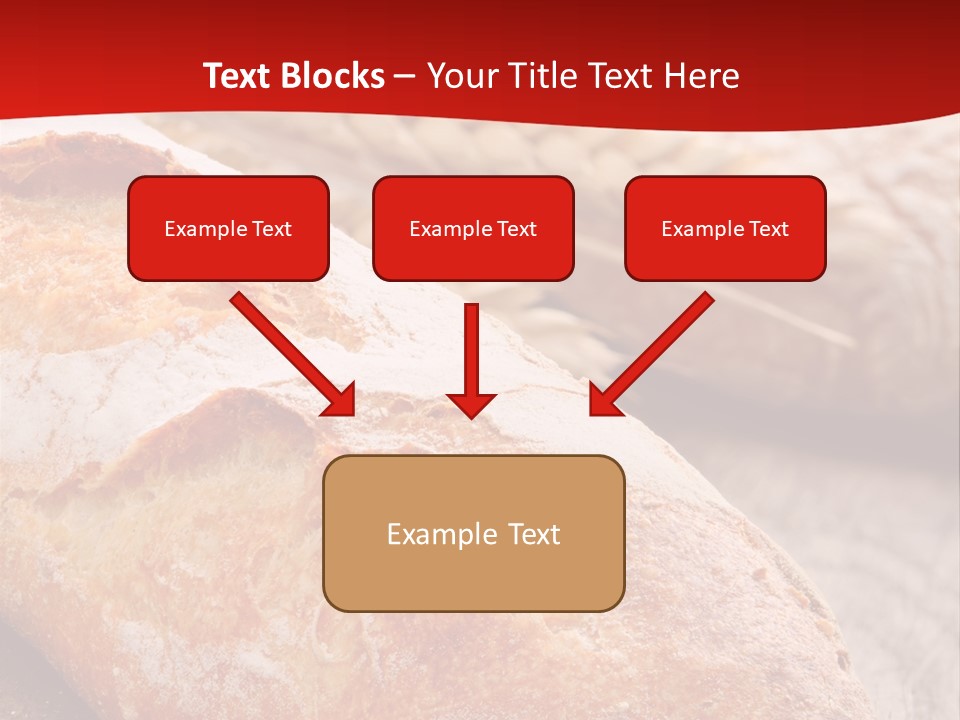 Wheat Baguette Beautiful PowerPoint Template