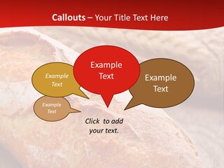 Wheat Baguette Beautiful PowerPoint Template