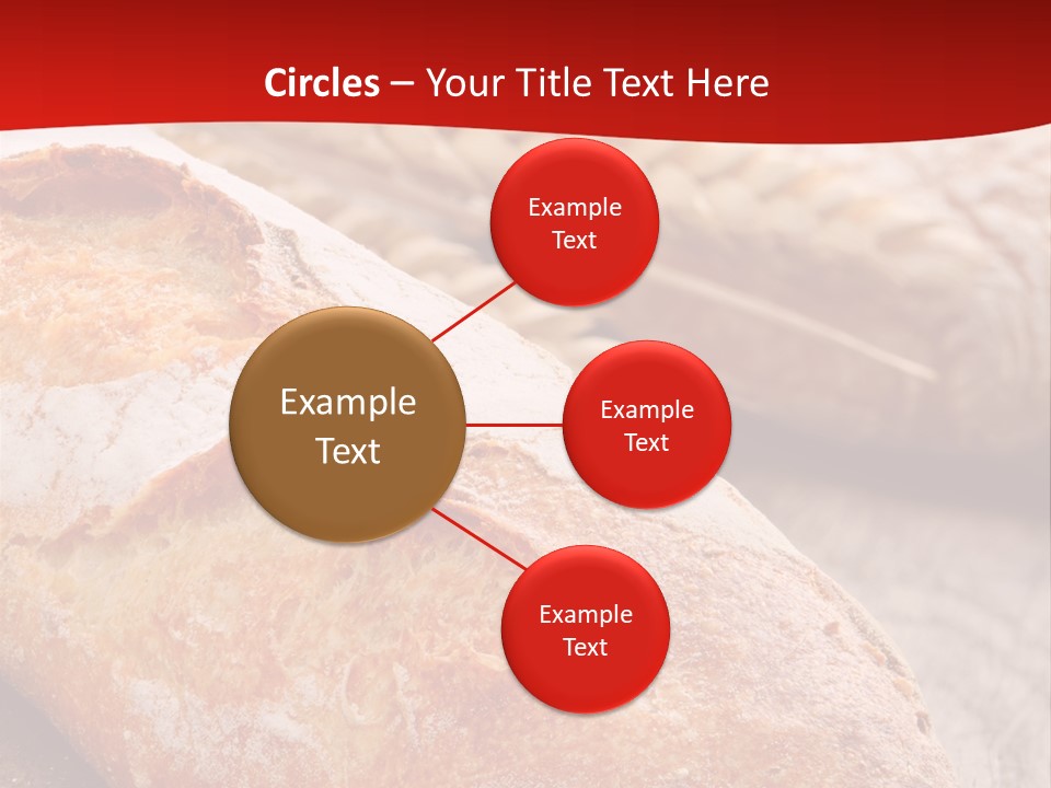 Wheat Baguette Beautiful PowerPoint Template