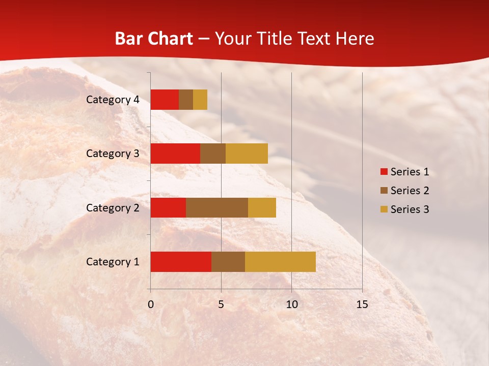 Wheat Baguette Beautiful PowerPoint Template