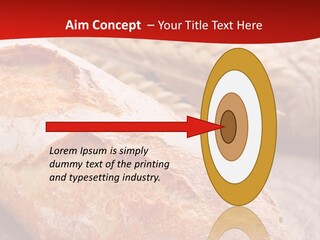 Wheat Baguette Beautiful PowerPoint Template
