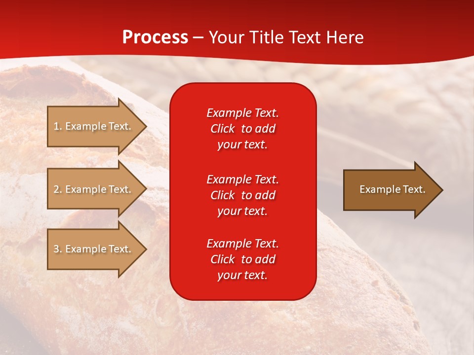 Wheat Baguette Beautiful PowerPoint Template