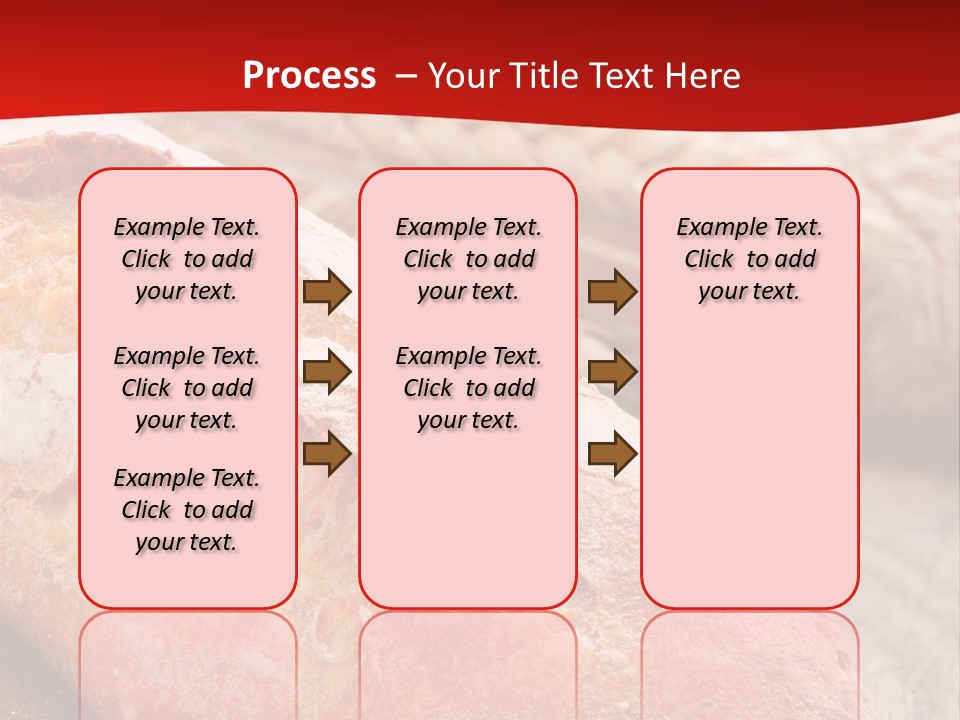 Wheat Baguette Beautiful PowerPoint Template