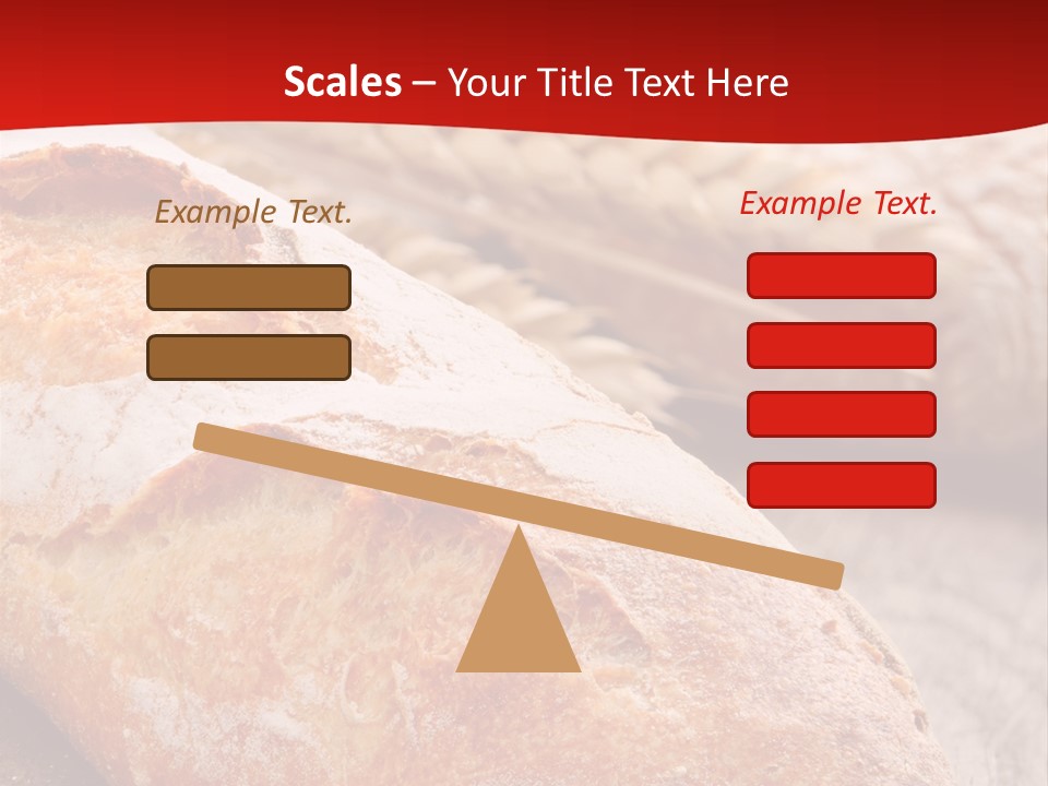 Wheat Baguette Beautiful PowerPoint Template