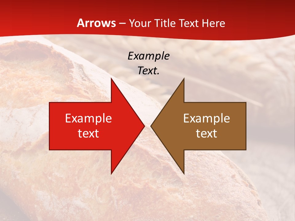 Wheat Baguette Beautiful PowerPoint Template