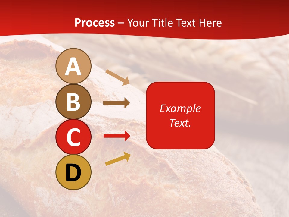 Wheat Baguette Beautiful PowerPoint Template