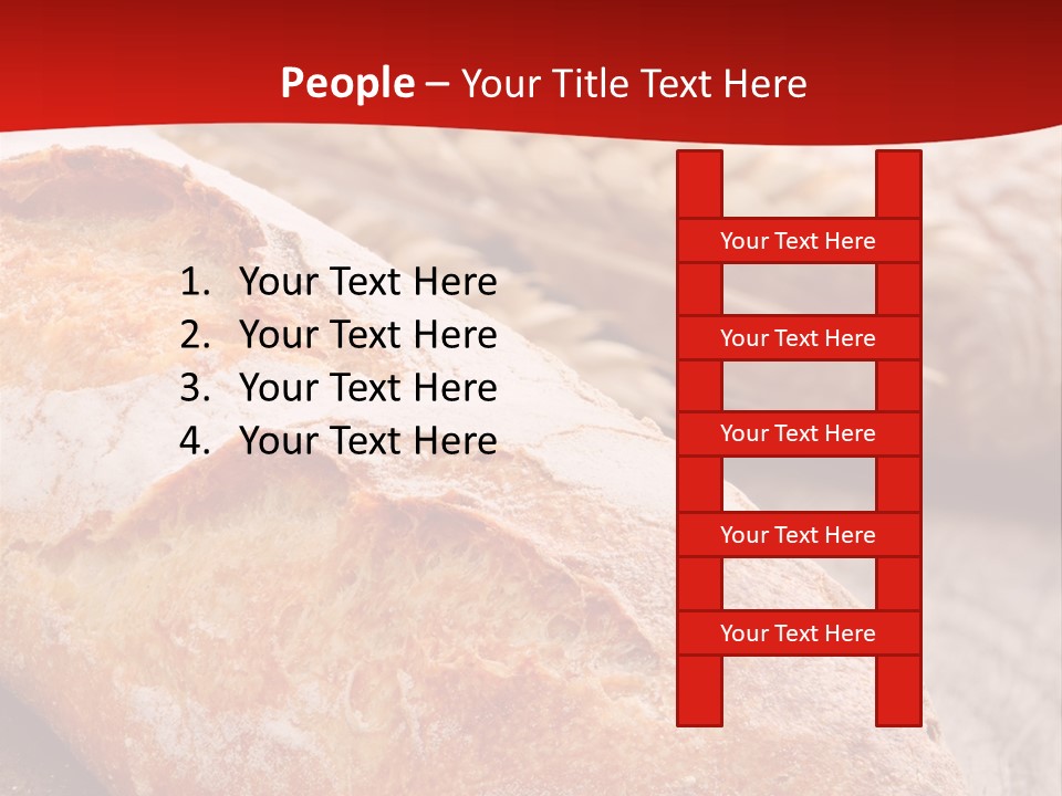 Wheat Baguette Beautiful PowerPoint Template
