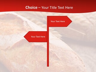 Wheat Baguette Beautiful PowerPoint Template