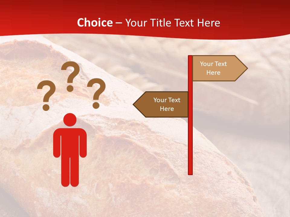 Wheat Baguette Beautiful PowerPoint Template