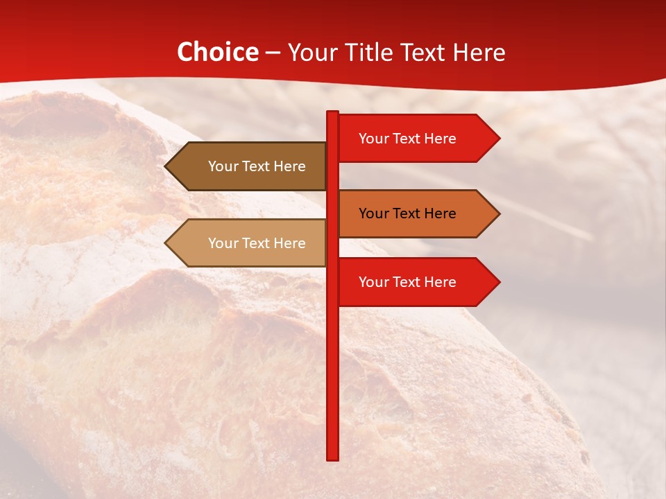 Wheat Baguette Beautiful PowerPoint Template