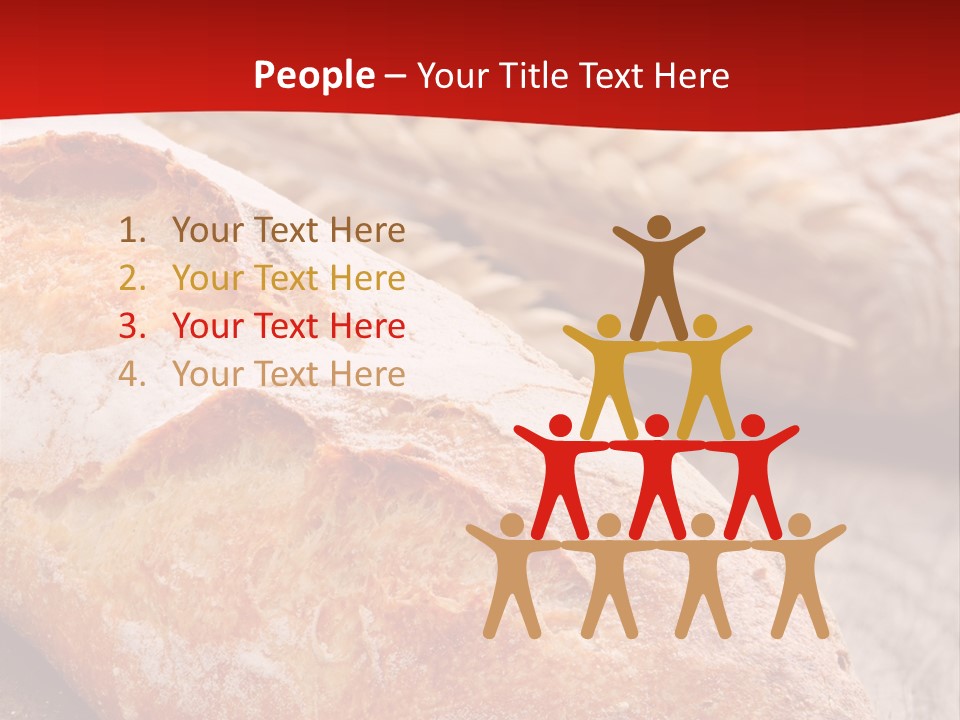 Wheat Baguette Beautiful PowerPoint Template