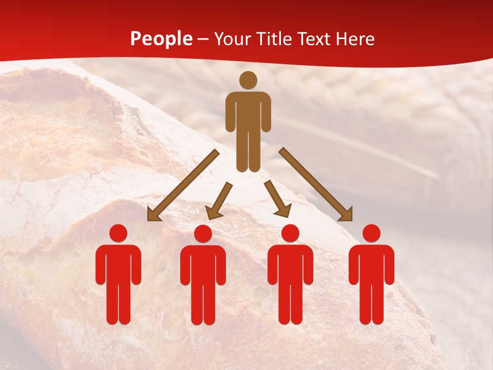 Wheat Baguette Beautiful PowerPoint Template