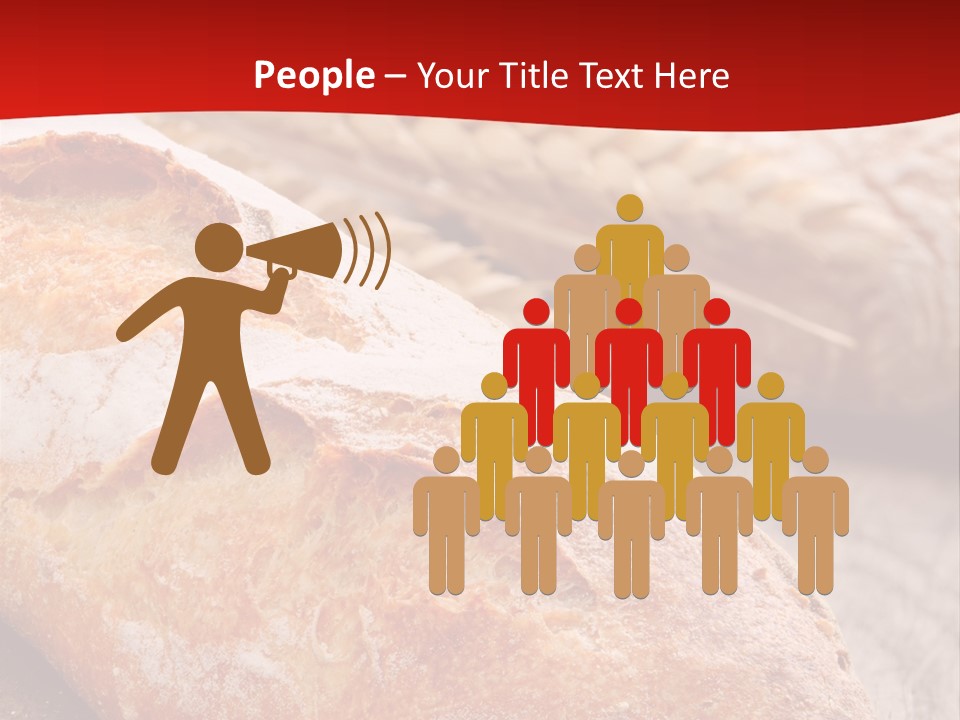 Wheat Baguette Beautiful PowerPoint Template