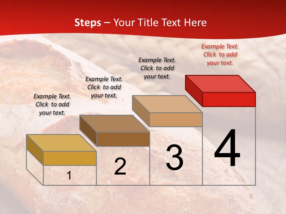 Wheat Baguette Beautiful PowerPoint Template