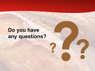 Wheat Baguette Beautiful PowerPoint Template