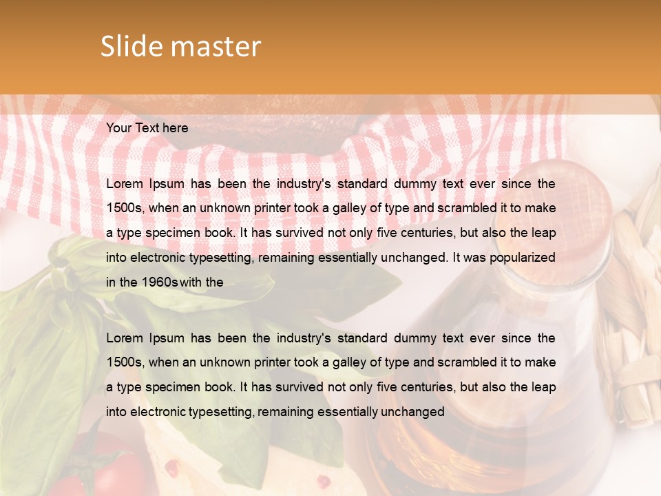 Nutririon Bread Cuisine PowerPoint Template